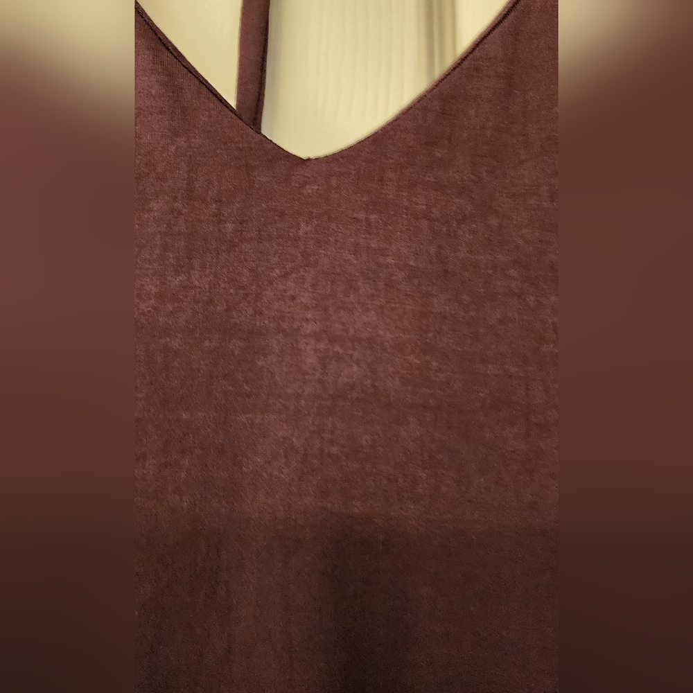 MARISA K balloon sleeve mini dress/ top w/ attached chain accent  In size Med - Picture 10 of 12